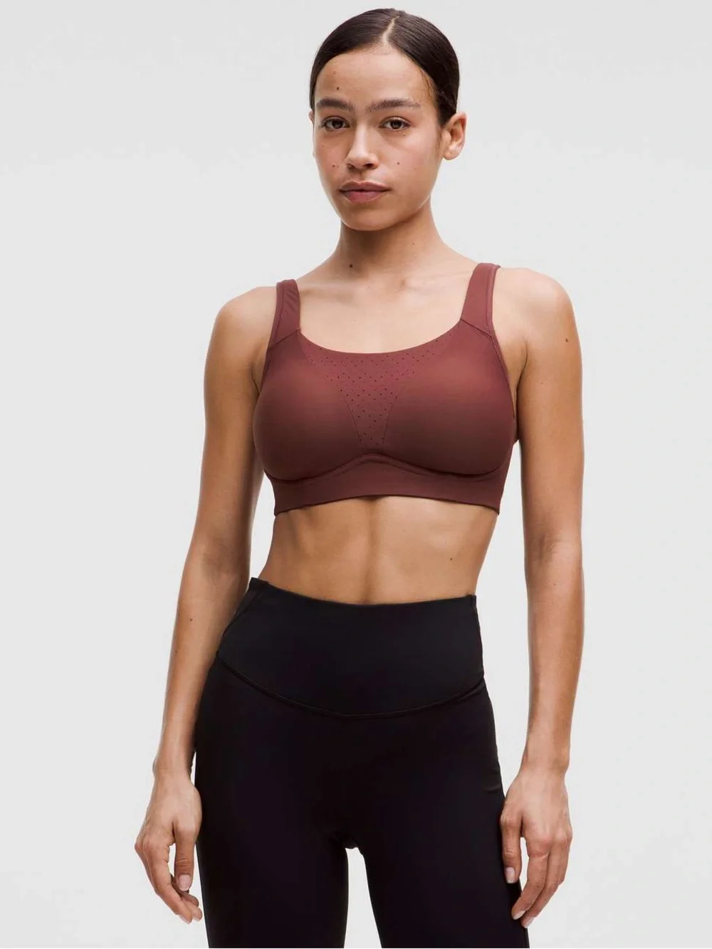Lululemon /// Women’s Run Times Bra *High Support, B–G Cups / Red Merlot 36D